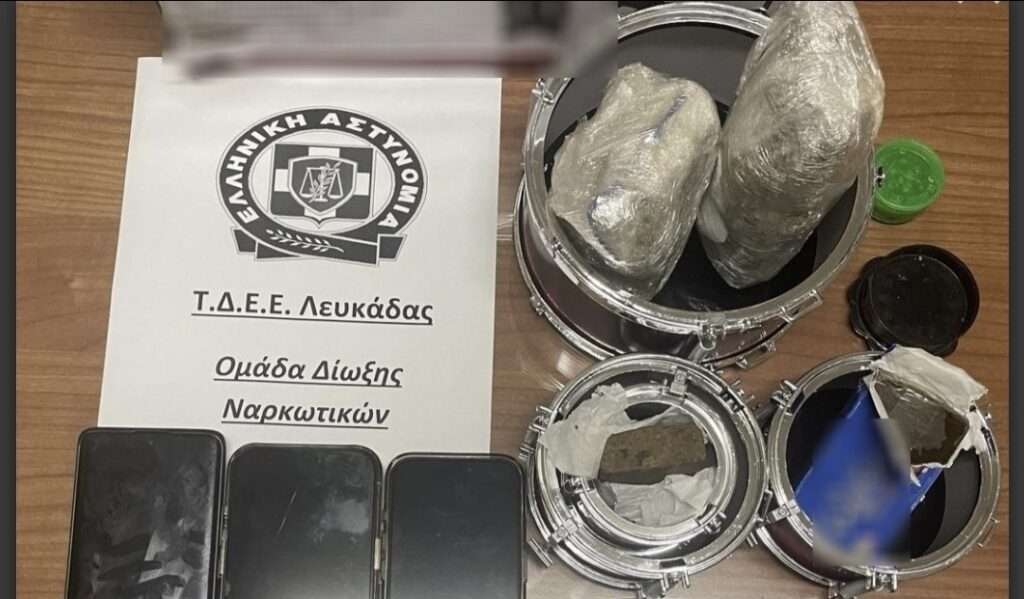 Σύλληψη 3 ημεδαπών για διακίνηση ναρκωτικών ουσιών στη Λευκάδα