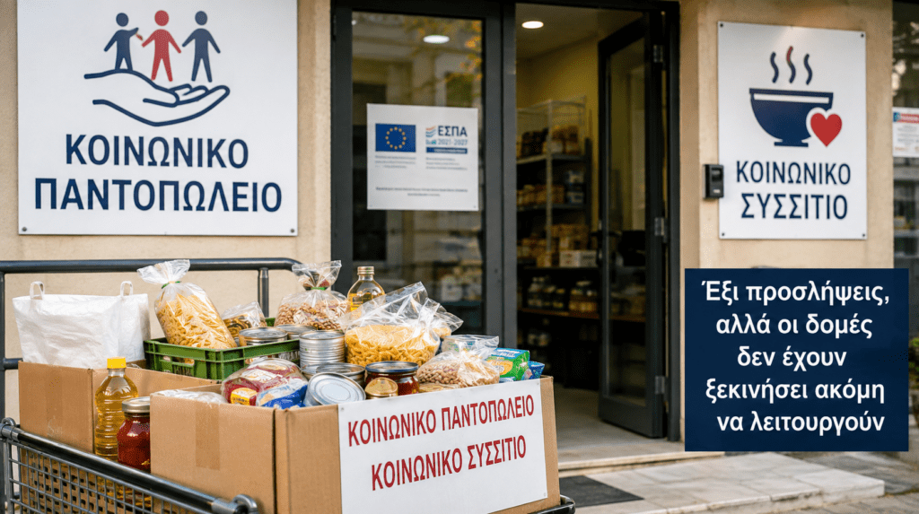 Δήμος Ακτίου Βόνιτσας: Έξι προσλήψεις για το Κοινωνικό Παντοπωλείο και το Συσσίτιο – αλλά οι δομές πότε θα λειτουργήσουν;
