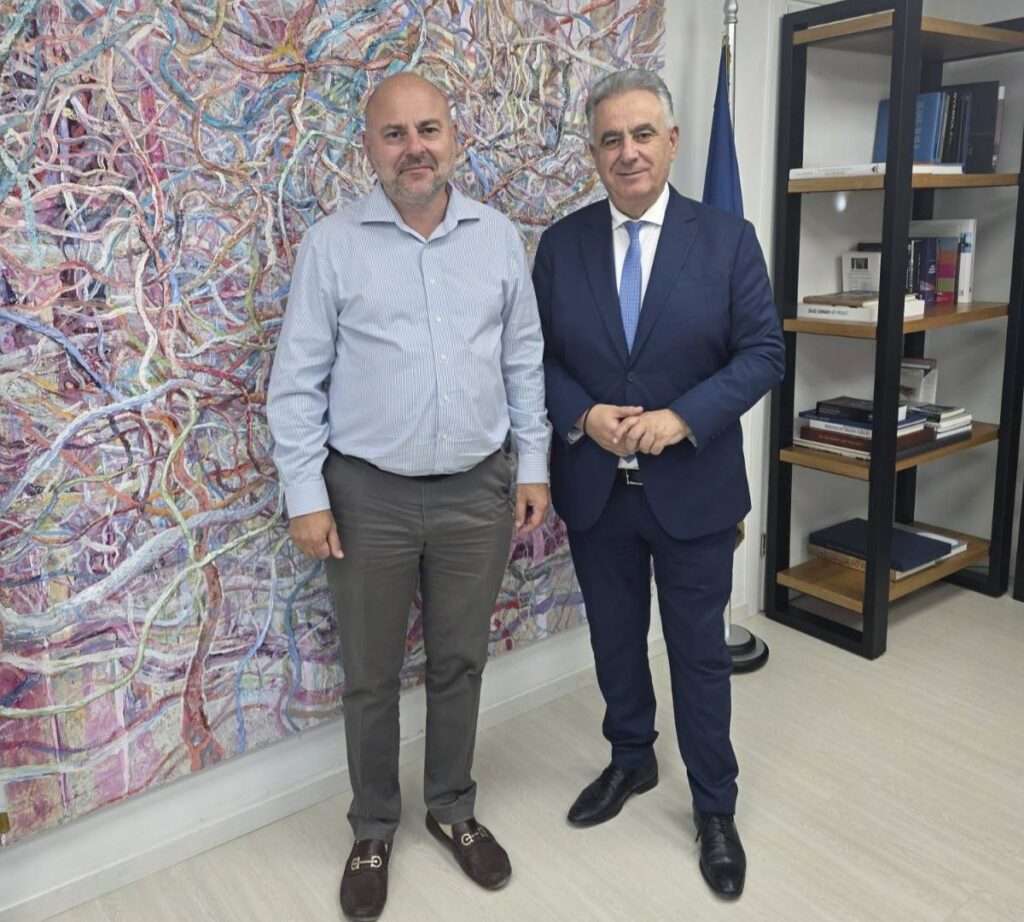 Θανάσης Καββαδάς: Έργα 7.000.000€ στη Λευκάδα χρηματοδοτούνται από το Ταμείο Ανάκαμψης και υλοποιούνται από το ΤΕΕ-Συνάντηση με τον Πρόεδρο του ΤΕΕ, Γιώργο Στασινό