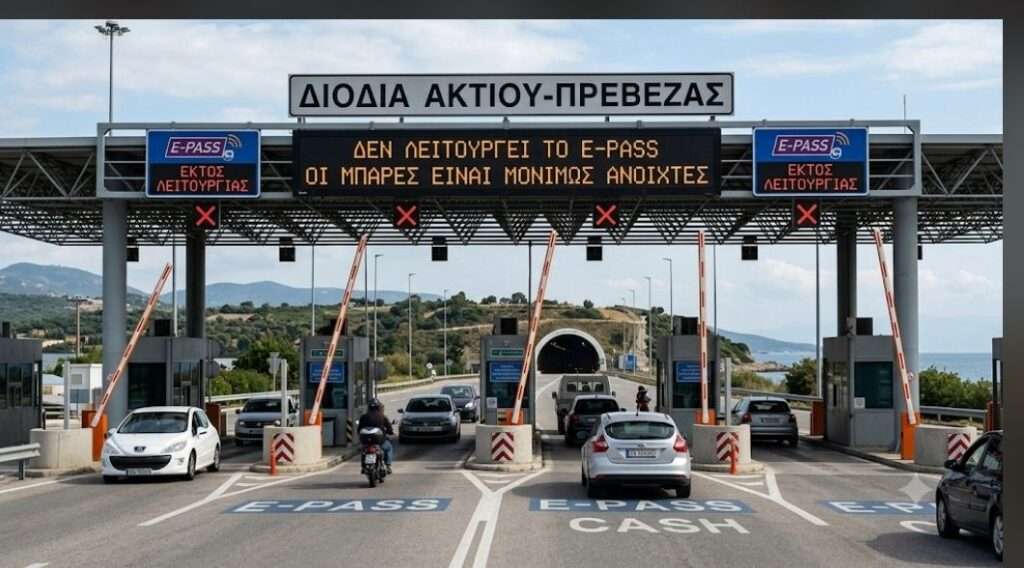 Υποθαλάσσια Ζεύξη Ακτίου – Πρέβεζας: Μπορεί τελικά κάποιος να περνά χωρίς να πληρώνει; e-Pass εκτός λειτουργίας και μπάρες μόνιμα ανοικτές…