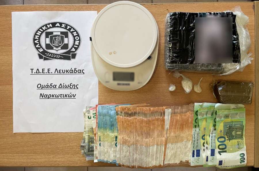 Σύλληψη 39χρονου διακινητή ναρκωτικών στη Λευκάδα