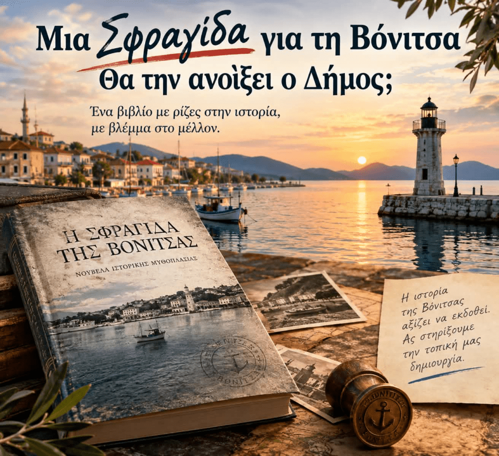 «Μια Σφραγίδα για τη Βόνιτσα – Θα την ανοίξει ο Δήμος;»