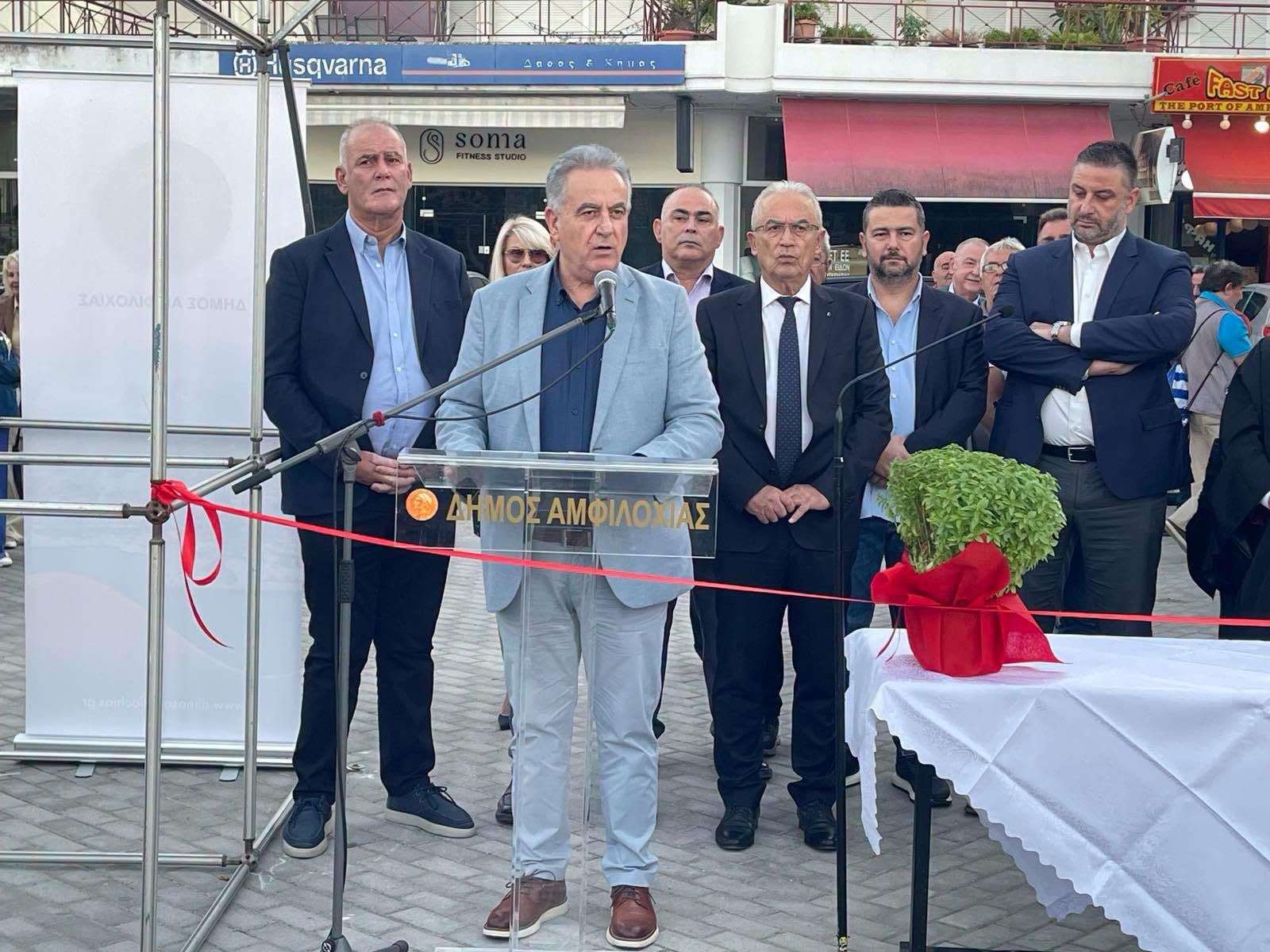 Θανάσης Καββαδάς από την 3η AGRE AMFI στην Αμφιλοχία:
<br>Εντός Οκτωβρίου η ενίσχυση για τις ζωοτροφές 53,77 εκατ. ευρώ για όλη την Ελλάδα
<br>